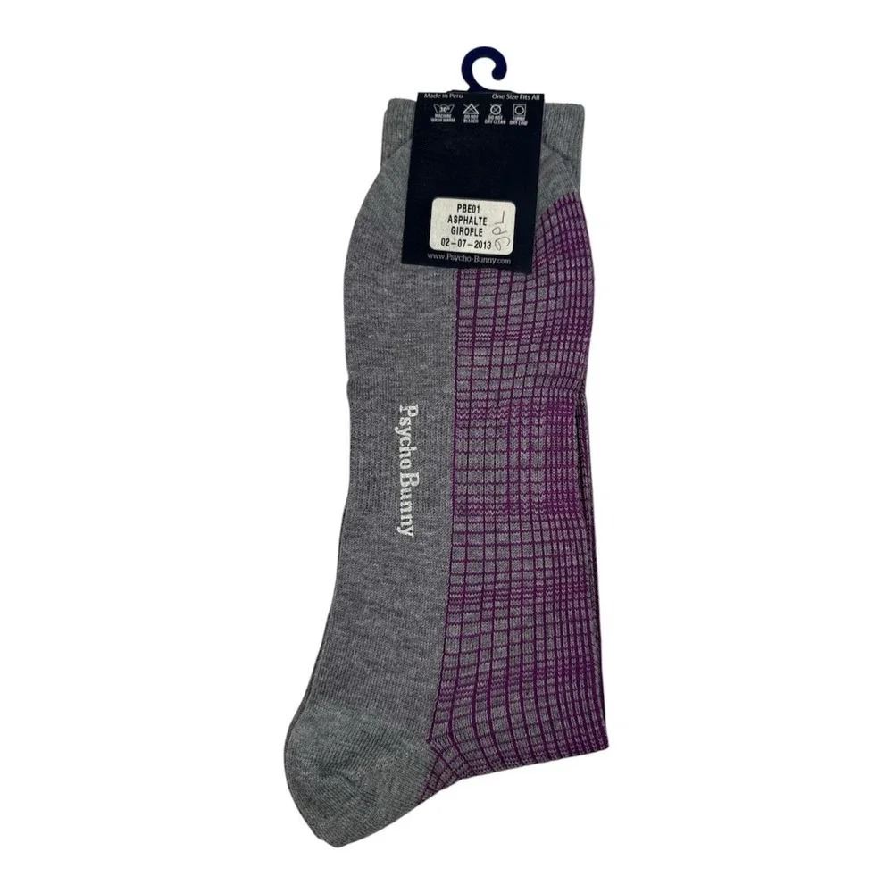 Psycho Bunny By Robert Godley Socks‎  ONE SIZE